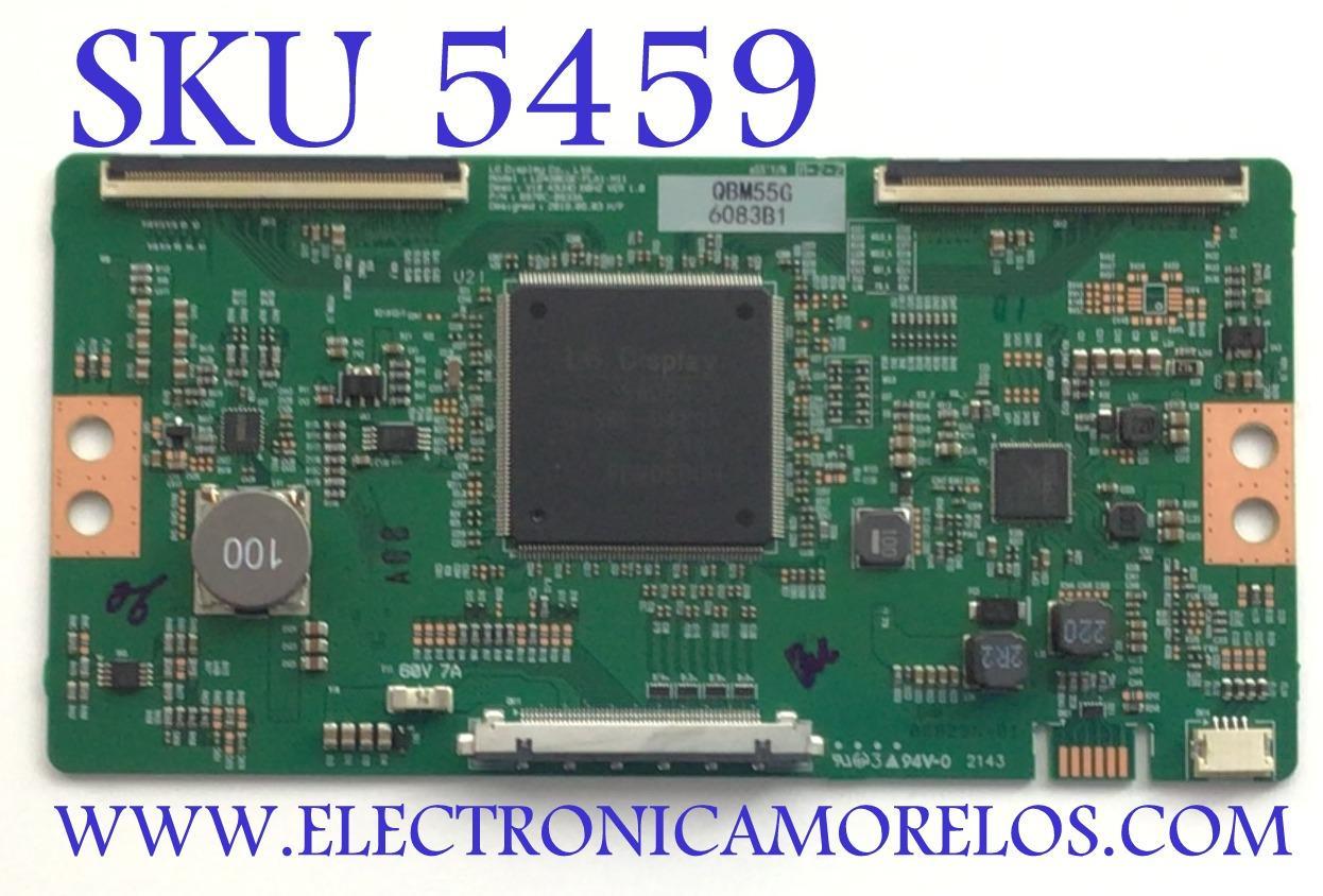 T-CON PARA MONITOR LG UHD 4K / NUMERO DE PARTE 6871L-6083B / 6870C-0833A / 6083B / LD430EQE-FLA1-M11 / PANEL LD430EQE (FL)(A1) / MODELO 43UN700 / 43UN700-BY / 43UN700-BY.AUSLMSN